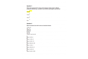 COUN 6360 Week 7 Competency Quiz; Norm Groups and Standard Scores (Winter Qtr)
