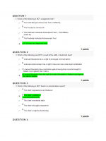 COUN 6360 Week 10 Final Exam (Winter Session)