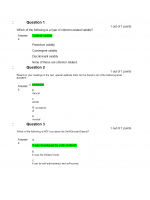 COUN 6360 Week 10 Final Exam