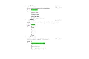 COUN 6360 Week 10 Final Exam