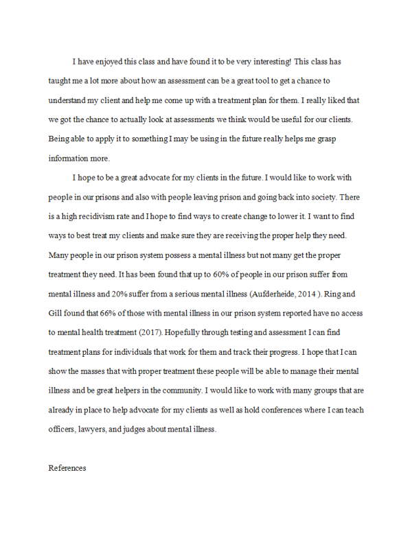 COUN 6360 Week 11 Discussion; Using Assessments for Positive Social Change