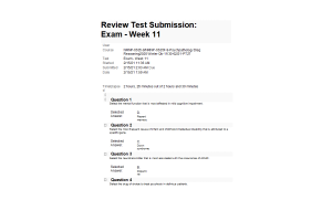 NRNP 6635 Week 11 Final Exam