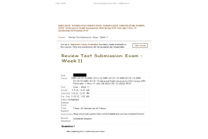 DNRS-6512F-16, DNRS-6512-16, NURS-6512C-16, NURS-6512F-16, NURS-6512N-16, DNRS-6512C-16 Week 11 Final Exam