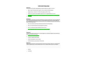 COUN 6215 Week 2 Quiz (100% Correct)