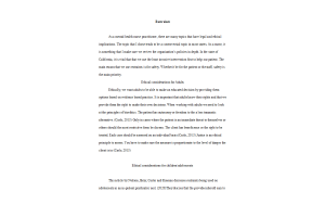 NRNP 6665 Week 2 Discussion; Ethical and Legal Foundations of PMHNP Care - Topic; Restraints