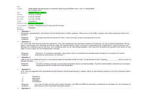 NURS 6630N-28 Approaches to Treatment Week 6 Midterm Exam