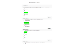 PMHNP 6635 Midterm Exam (100% Correct)