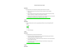NRNP 6540 Week 3 Quiz - Knowledge Check; Skin and Lymphatic DisordersScore 10 out of 10 Points