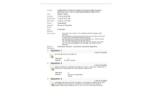 COUN 6626-23 Week 7 Exam (50 out of 50 points)