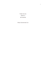 NRNP 6531 Week 7 Assignment; iHuman Gastrointestinal Case