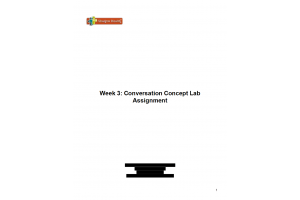 NRS 434VN Topic 3 Assignment; Shadow Health; Conversation Concept Lab NRS 434VN Topic 3 Assignment; Shadow Health; Conversation Concept Lab