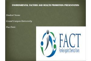 NRS 434VN Topic 1 Assignment; Environmental Factors and Health Promotion Presentation; Accident Prevention. NRS 434VN Topic 1 Assignment; Environmental Factors and Health Promotion Presentation; Accident Prevention.