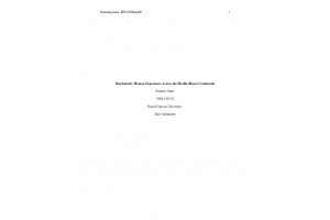 NRS 434VN Topic 5 Assignment; Benchmark - Human Experience Across the Health-Illness Continuum. NRS 434VN Topic 5 Assignment; Benchmark - Human Experience Across the Health-Illness Continuum.