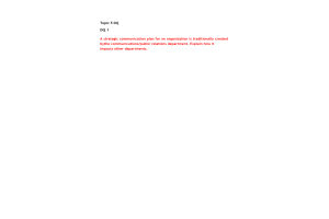 MGT 325 Topic 5 DQ 1