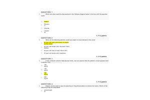 NRNP 6550 Week 7 Knowledge Check