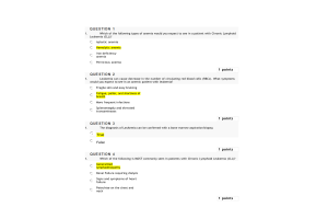NRNP 6550 Week 10 Knowledge Check