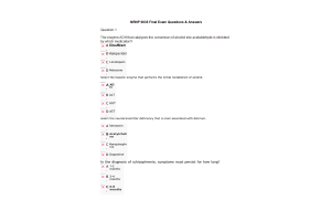 NRNP 6635 Week 11 Final Exam