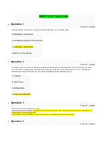 NRNP 6531 Week 11 Final Exam
