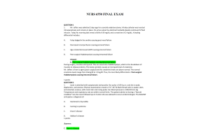 NRNP 6550 Week 11 Final Exam