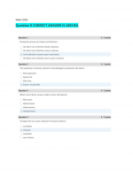 BIOL202 Week 3 Quiz - Score 100%
