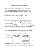 BIOL133 Week 5 Lab Assignment 4 - Diffusion and Osmosis