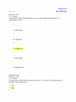 BIOL133 Week 12 Exam 3- Chapters 12-15; Cover Four Chapters