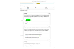 NRNP 6531 Week 3 Knowledge Check Quiz; Score 20 out of 20