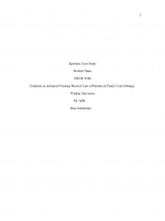 PRAC 6568 Week 3 Assignment 1; Developing a Focused SOAP Note