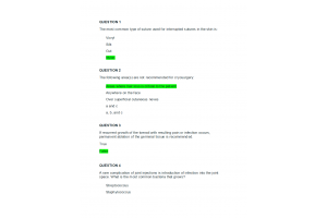PRAC 6568 Week 7 Quiz; Musculoskeletal, Neurological, and Dermatological Procedures (10 out of 10) PRAC 6568 Week 7 Quiz; Musculoskeletal, Neurological, and Dermatological Procedures (10 out of 10)