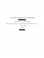 PRAC 6568 Week 11 Assignment; Clinical Skills and Procedures Self-Reassessment