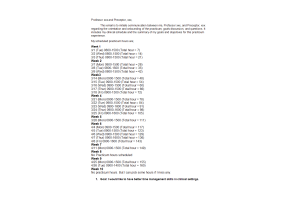 PRAC 6635 Week 2 Assignment 2; Practicum Experience Plan (PEP)