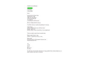 NRNP 6550 Week 11 i-Human Case Study Charlie Harris
