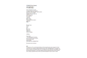 NRNP 6550 Week 5 iHuman; Alvin Stafford 63y