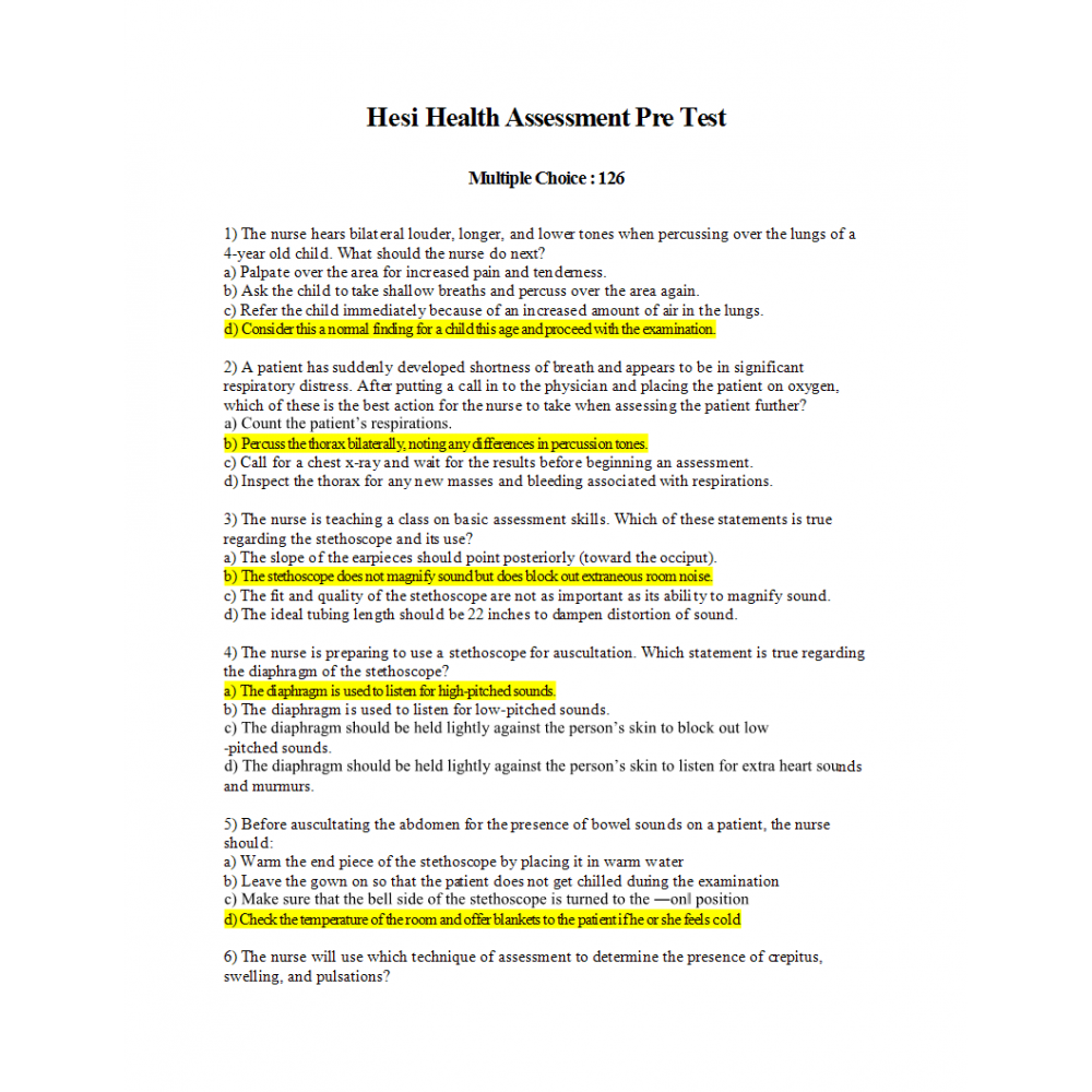 community health assignment quiz hesi quizlet